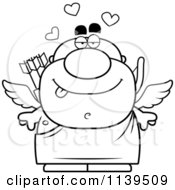 Poster, Art Print Of Black And White Valentines Day Cupid