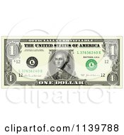 Poster, Art Print Of American One Dollar Bill