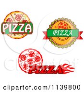 Poster, Art Print Of Pizza Pie Logos