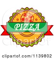 Poster, Art Print Of Pizza Pie Logo 2