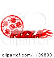 Poster, Art Print Of Pizza Pie Logo 3