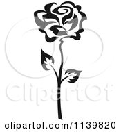 Poster, Art Print Of Black And White Rose Flower 31