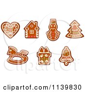 Poster, Art Print Of Gingerbread Christmas Cookies 1