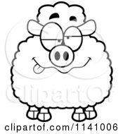 Poster, Art Print Of Black And White Drunk Sheep