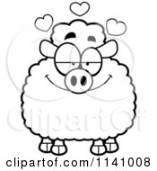 Poster, Art Print Of Black And White Sheep In Love