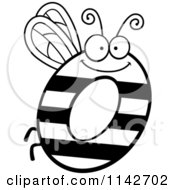 Poster, Art Print Of Black And White Letter O Bug