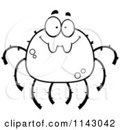Poster, Art Print Of Black And White Smiling Spider