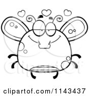 Poster, Art Print Of Black And White Chubby Infatuated Fly