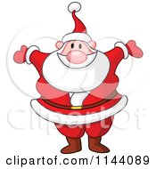 Poster, Art Print Of Santa Happy Holding His Arms Wide Open