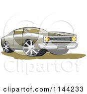 Poster, Art Print Of Retro Ford Fairmont Muscle Car