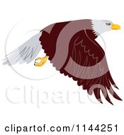 Poster, Art Print Of Bald Eagle Flying 1