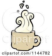 Poster, Art Print Of Steamy Tan Coffee Mug 2