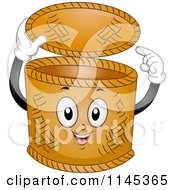 Poster, Art Print Of Happy Basket Pointing Inside
