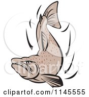 Poster, Art Print Of Mad Salmon Fish