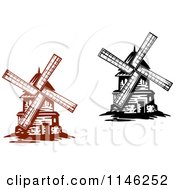 Poster, Art Print Of Windmills