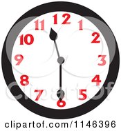 Poster, Art Print Of Wall Clock Showing 11 30