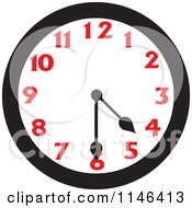 Poster, Art Print Of Wall Clock Showing 4 30