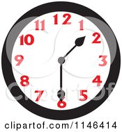 Poster, Art Print Of Wall Clock Showing 1 30