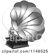 Silver Gramophone