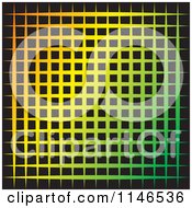 Poster, Art Print Of Gradient And Black Grid Background