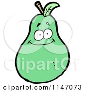 Poster, Art Print Of Pear Mascot