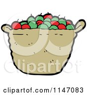 Poster, Art Print Of Basket Of Apples