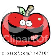 Red Apple Mascot