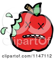 Poster, Art Print Of Dead Red Apple Mascot