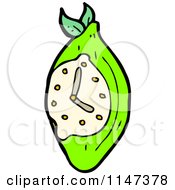 Poster, Art Print Of Lime Clock