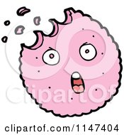 Cartoon Of A Cookie Mascot Royalty Free Vector Clipart by lineartestpilot