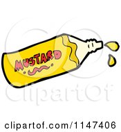 Poster, Art Print Of Squirting Mustard Bottle