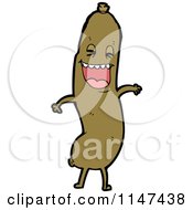 Poster, Art Print Of Sausage Mascot