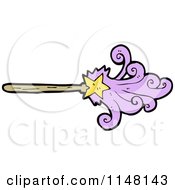Magic Wand Casting A Spell