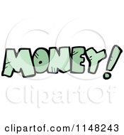 Poster, Art Print Of The Word Money