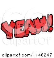 Poster, Art Print Of The Word Yeah