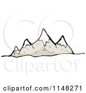 Poster, Art Print Of Mountain Range