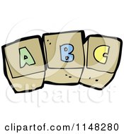 Poster, Art Print Of Abc Alphabet Letter Blocks
