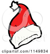 Poster, Art Print Of Red Christmas Santa Hat