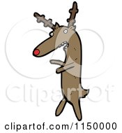 Poster, Art Print Of Christmas Reindeer