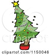 Poster, Art Print Of Christmas Tree Mascot