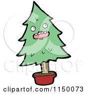 Poster, Art Print Of Christmas Tree Mascot