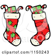 Poster, Art Print Of Stuffed Christmas Stockings
