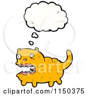 Poster, Art Print Of Thinking Orange Cat