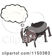 Poster, Art Print Of Thinking Beetle