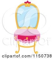 Poster, Art Print Of Princess Vanity Table