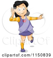 Poster, Art Print Of Girl Covering Her Ear And Listening