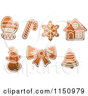 Poster, Art Print Of Gingerbread Christmas Cookies 4