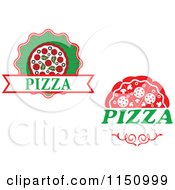 Poster, Art Print Of Pizza Logos