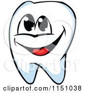 Poster, Art Print Of Happy Tooth Mascot