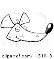 Poster, Art Print Of Black And White Rat Face